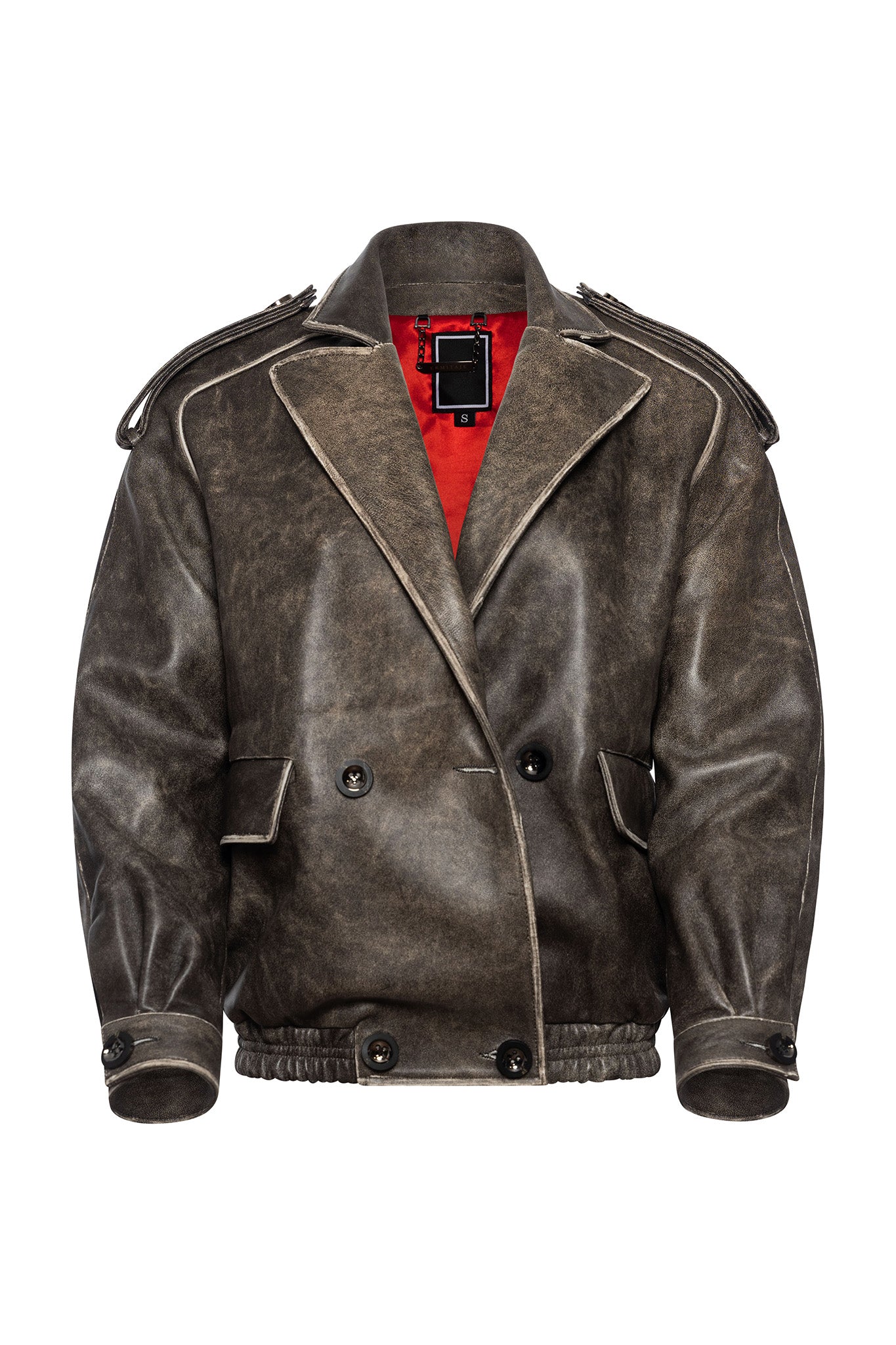 Bomber in LAMBSKIN