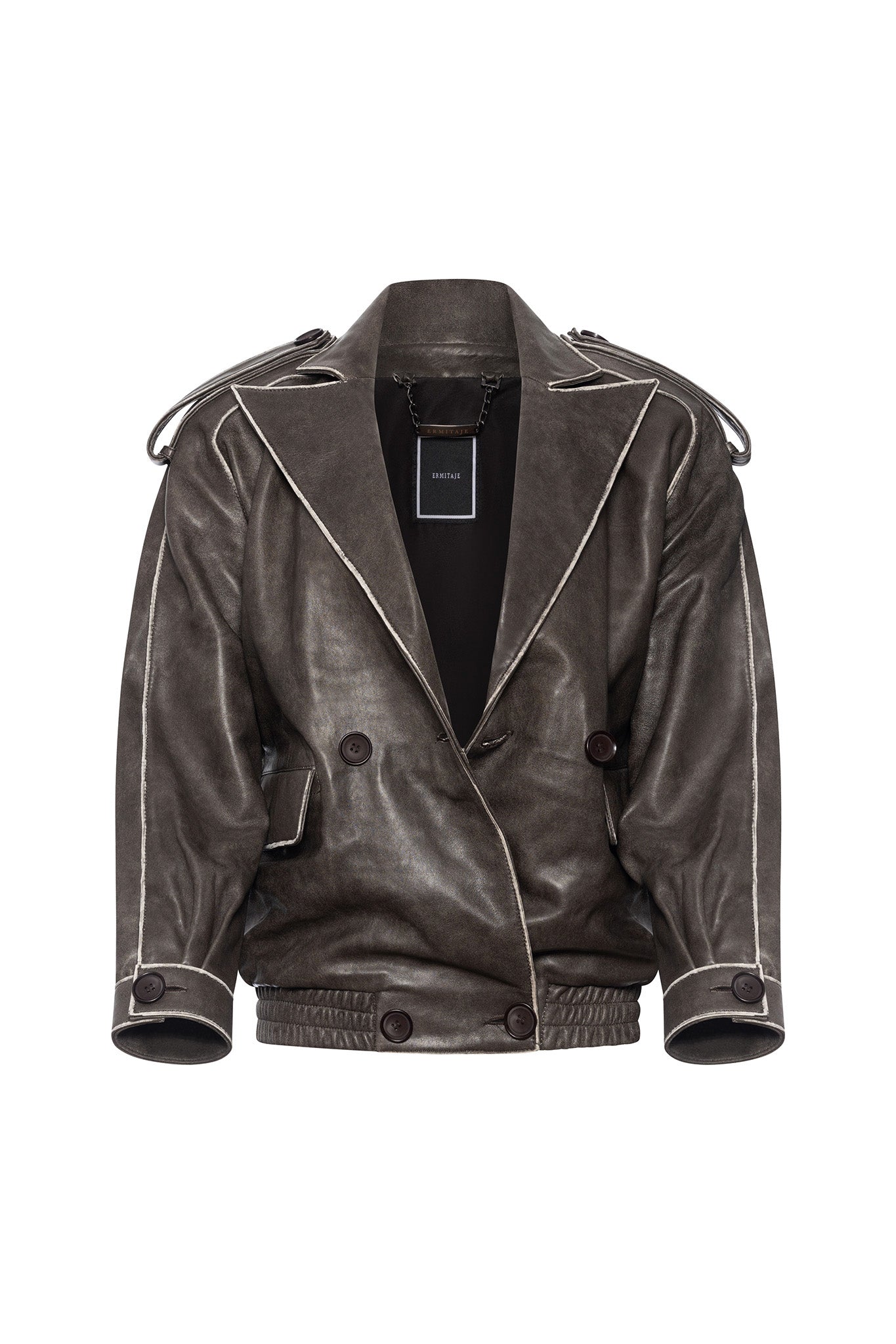 Bomber in LAMBSKIN