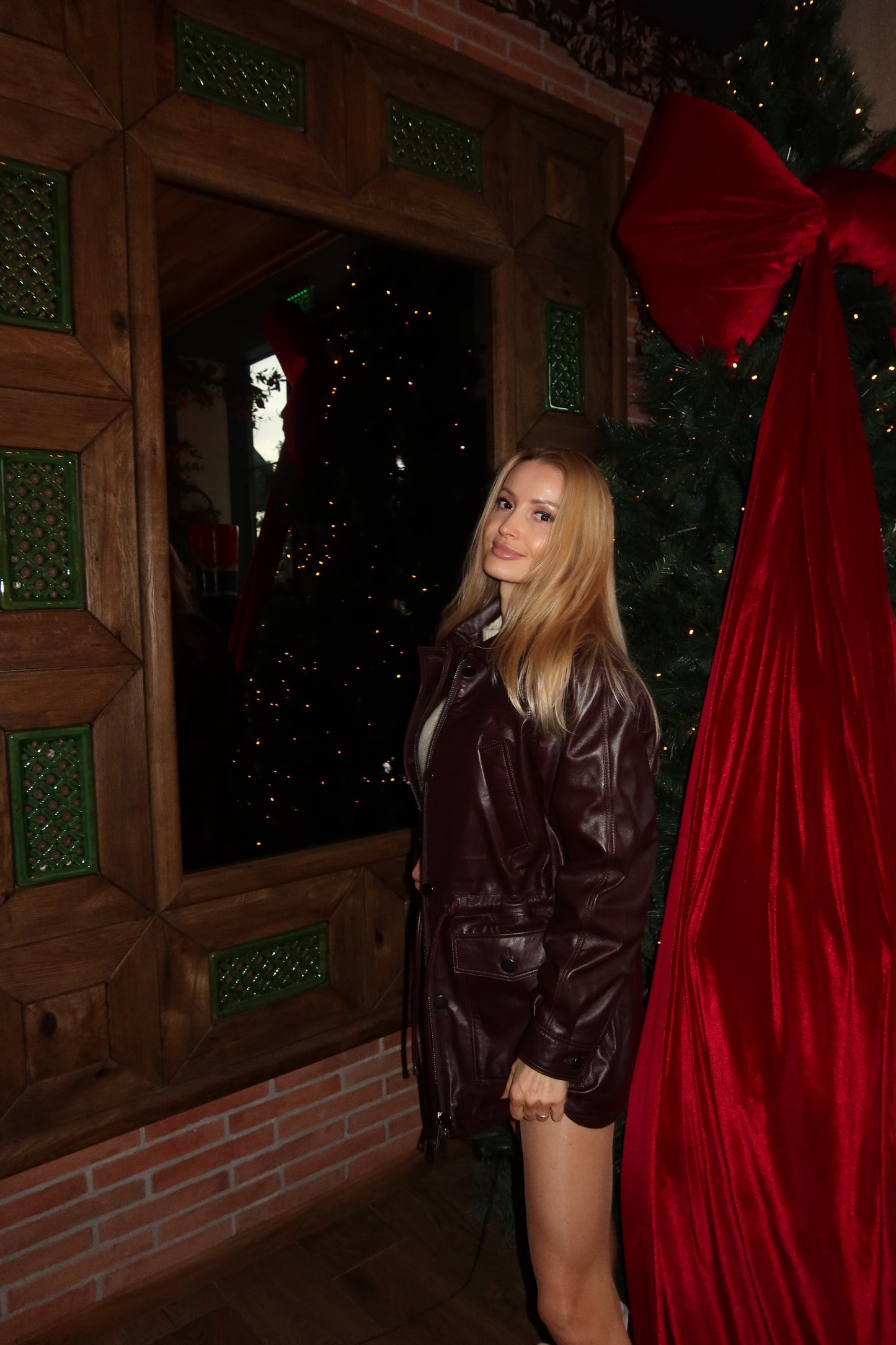 Leather jacket in LAMBSKIN