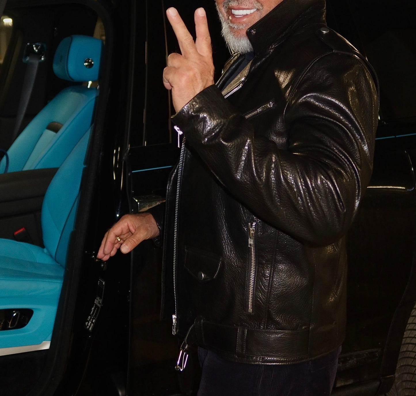 Leather jacket in LAMBSKIN