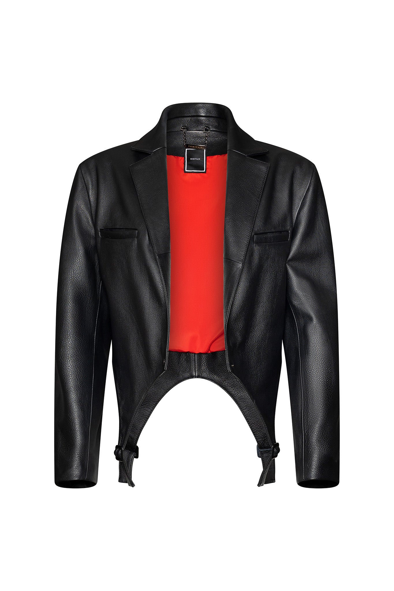 Oversized leather blazer ,,    Eclipse”
