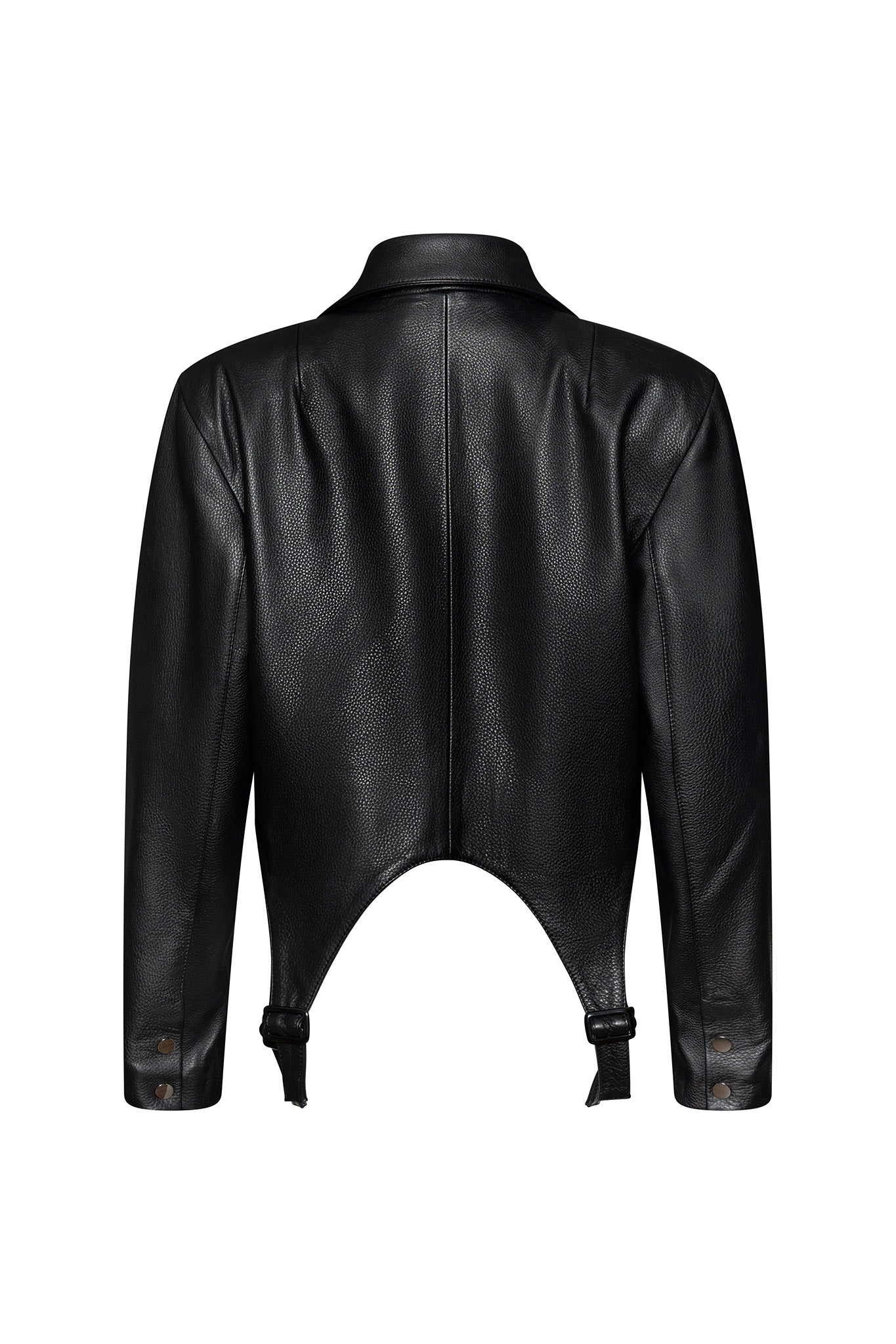 Oversized leather blazer ,,    Eclipse”